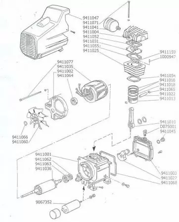 MOTOR FAN FENGLI NYLON 6.6