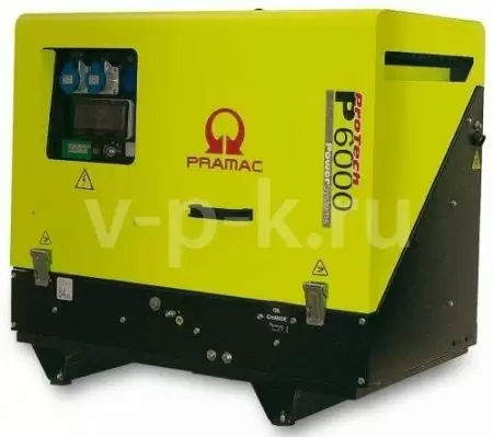 Дизельный генератор PRAMAC P 6000 1-фазный #CONN #DPP