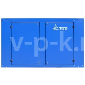 Дизельный генератор ТСС АД-64С-Т400-1РМ20 в погодозащитном кожухе