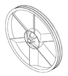 7201010000 Маховик фото