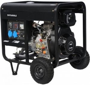 Дизельный генератор Hyundai DHY 6000LE  фото