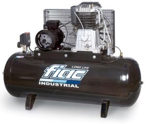 Поршневой компрессор Fiac NEW-AB 500/988 TF+T-NERO-LONG для покраски фото