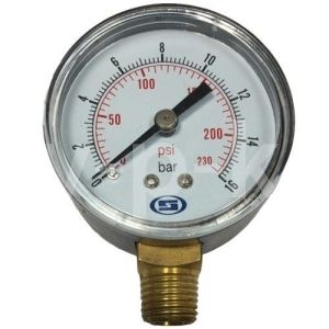 R 4141301600 Манометр D.50 мм, 1/4", 16 Bar (аналог 7110020000) для 100w80