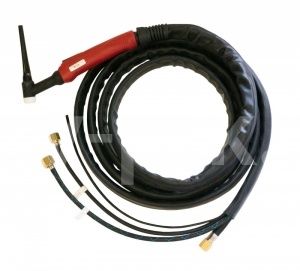 Aurora Горелка TIG SUPER TS 18 320A (100%), M12x1, газ 1/4G, вода 3/8G, 8m-с упр. разъёмами 2-3-5pin