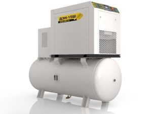 Винтовой компрессор ЧКЗ ДЭН-15Ш-ОР-500L-7,5 для автосервиса фото