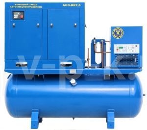 Винтовой компрессор АСО Бежецк АСО-ВК7,5М2ОВ/7-500 фото