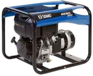 Дизельный генератор SDMO Diesel 3000  портативный фото