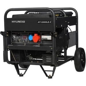 Бензиновый генератор Hyundai HY 12000LE-3  фото