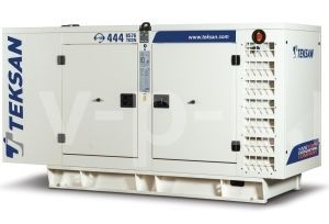 Дизельный генератор TEKSAN TJ45BD-1 LEROY SOMER в кожухе  фото