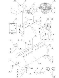 Болт М10х55 для 500lb75Т