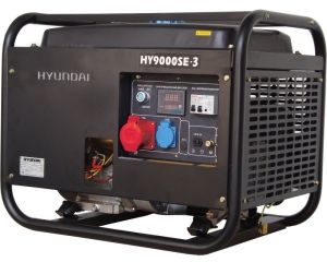 Бензиновый генератор Hyundai HY 9000SE-3  фото