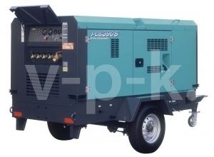 Винтовой компрессор Airman PDS390SC на шасси