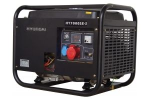 Бензиновый генератор Hyundai HY 7000SE-3  фото