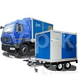 АД-60С-Т400-1РМ2 (Marelli) на прицепе