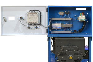 Дизельный генератор ТСС АД-30С-Т400 в погодозащитном кожухе с АВР 025304 промышленный фото
