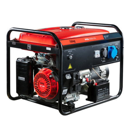 Бензиновый генератор  PRG 6000 ES + Комплект колес и ручек для генераторов в ПОДАРОК