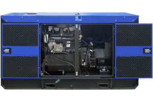 Дизельный генератор ТСС ЭД-24-Т400 в шумозащитном кожухе на прицепе 025280 передвижной фото