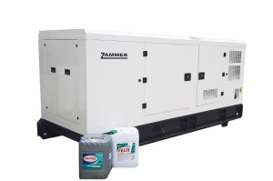 Дизельный генератор Zammer AD-160-Т400 Prof в кожухе  синхронный фото
