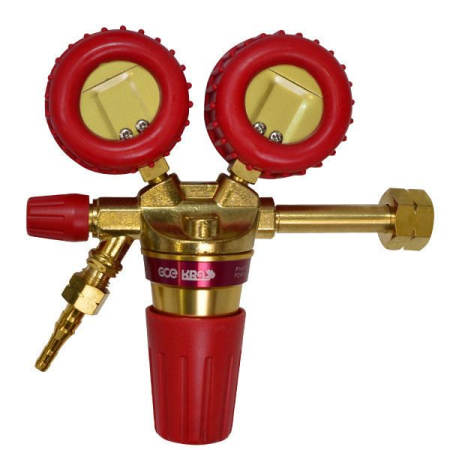 Редуктор пропановый BASE CONTROL PB (2 манометра), GCE-KRASS