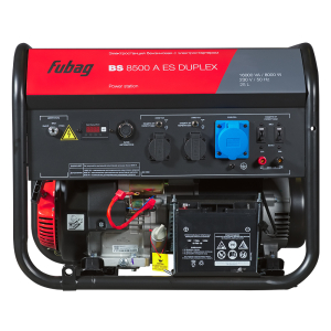 Бензиновый генератор Fubag BS 8500 A ES DUPLEX + Комплект колес и ручек + Масло универсальное Fubag Extra (SAE 10W40) в ПОДАРОК! 641089_838765_838265 Fubag 4T Extra фото