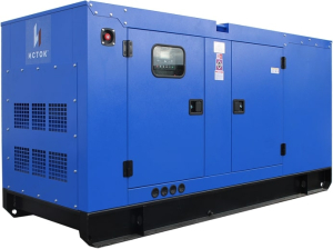 Дизельный генератор Исток АД120С-Т400-РПМ35 в кожухе с АВР  промышленный фото