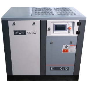 Винтовой компрессор IRONMAC IC 60/8 C VSD электрический фото
