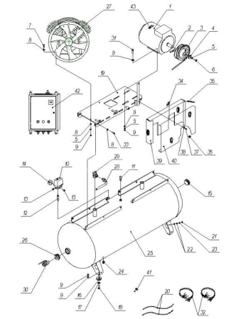 Кран для 500v90T