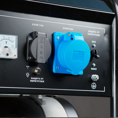 Бензиновый генератор  PRG 6000 ES + Комплект колес и ручек для генераторов в ПОДАРОК