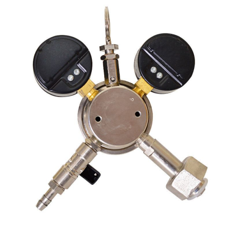 Редуктор углекислотный УРП-4-4ДМ (с краном), Донмет