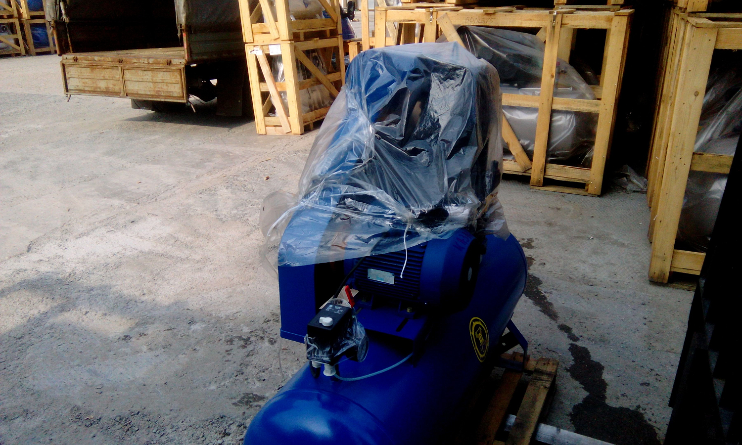 Поршневые компрессоры Remeza и АСО Бежецк клиенту в регион