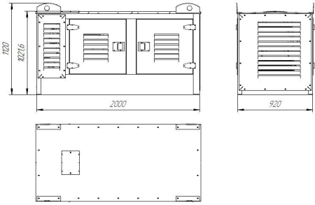 Дизельный генератор  АД-7С-Т400-1РКМ18
