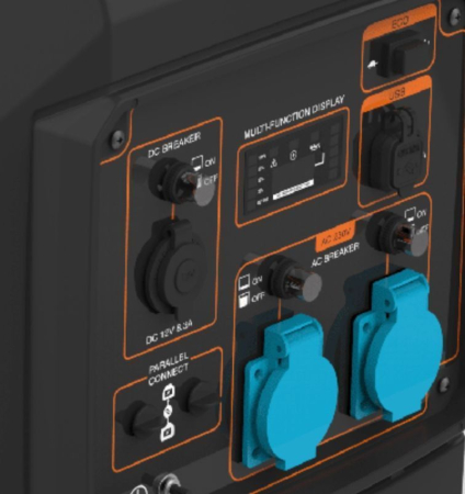 Бензиновый генератор Zongshen BQH 3500 E