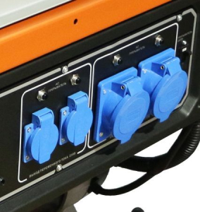 Бензиновый генератор Zongshen PB 15000 E  фото