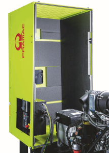 Дизельный генератор PRAMAC GBW15Y 1-фазный в кожухе  фото