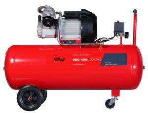 Поршневой компрессор Fubag VDC 400/100 CM3 614319561 передвижной электрический фото