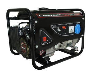 Бензиновый генератор Lifan 1 GF-3 (1500) 00000583 фото