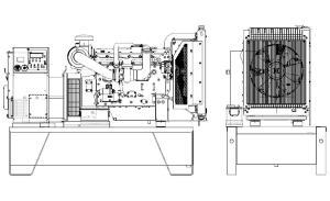 Дизельный генератор Onis Visa P 135 B  фото