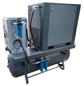 Винтовой компрессор IRONMAC IC 10/10 C VSD DF 500L (IP23) электрический фото