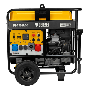 Бензиновый генератор DENZEL PS-180EAD-3 946994 фото