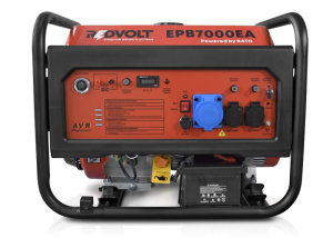 Бензиновый генератор REDVOLT EPB7000EA EPB7000EA портативный фото