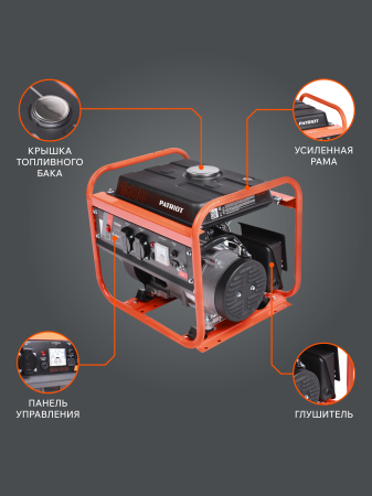 Бензиновый генератор  GRS 1500