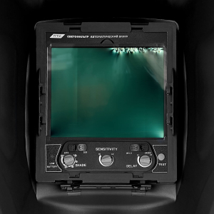  Маска сварщика хамелеон F10 (SK600 TC) чёрная фото