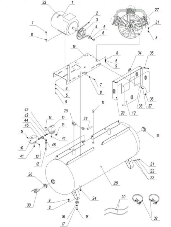 Провод для 500lb75ТБ
