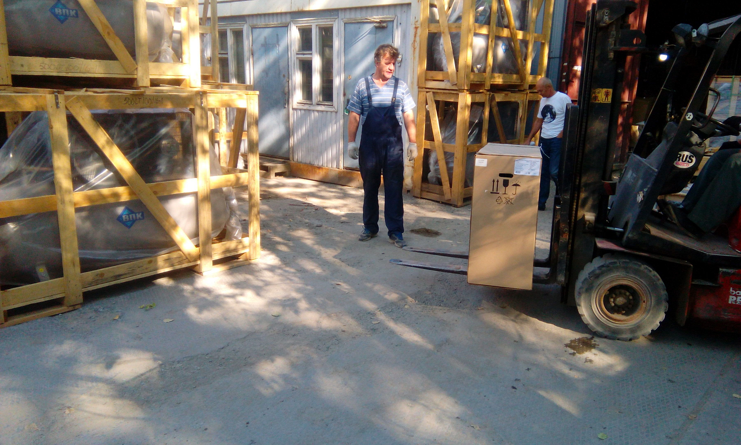 Отгрузка поршневого  компрессора Remeza СБ4/С-100.LB30A