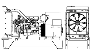 Дизельный генератор Onis Visa F 170 B UCI274F  фото