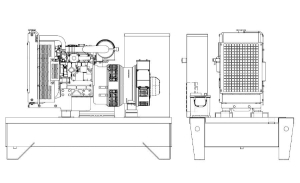 Дизельный генератор Onis Visa BD 80 B  фото